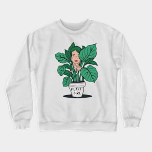 Plant Girl Crewneck Sweatshirt